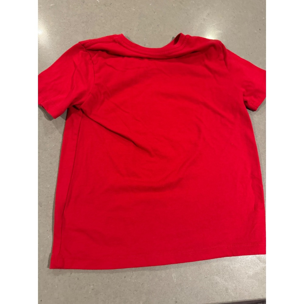 Old Navy Disney Mickey Mouse Red T Shirt Kids Size S 6 7 Patriotic Sunglasses - Picture 4 of 5